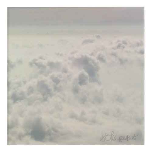 Dreamy Clouds Acrylic Print