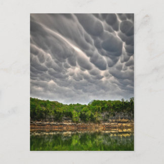 Dreamy Clouds Over Center Hill Lake Postcard