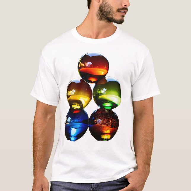 Dreamy Colorful Bubble T-Shirt Design (Front)