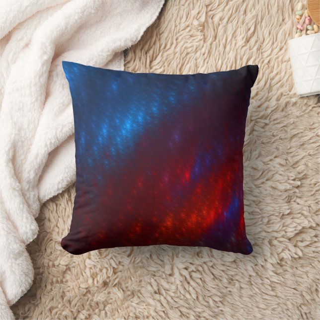 Dreamy Cosmic Nebula  Throw Pillow (Blanket)