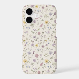 Dreamy cottagecore phone case with tiny wild meado