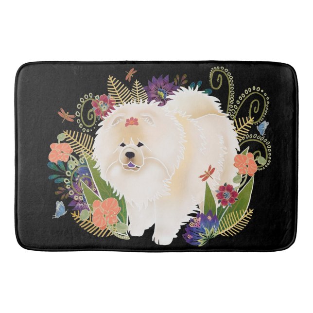 DREAMY CREAMY cream chow crate mat (Front)
