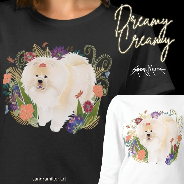 DREAMY CREAMY cream chow SHIRTS choose color/style (Creator Uploaded)