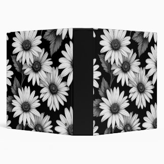 Dreamy Daisies 3 Ring Binder