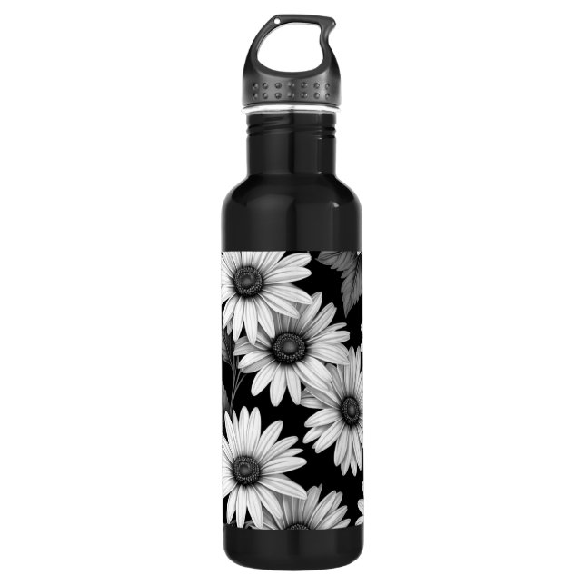 Dreamy Daisies Stainless Steel Water Bottle (Front)