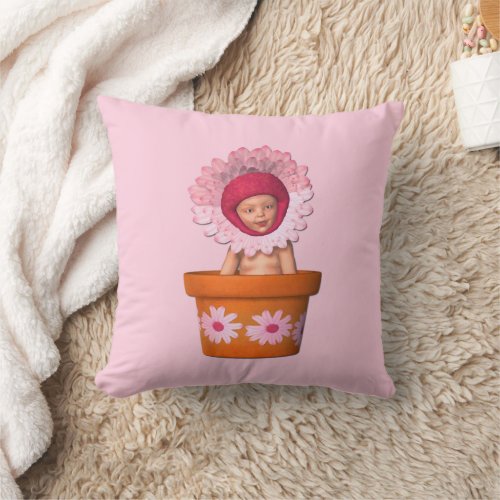 Dreamy Daisy Cuddle Flower Pot Pillow