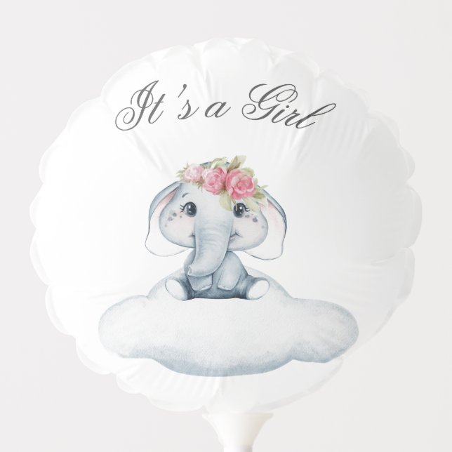 Dreamy Days with Rosie the Elephant. Balloon (Front)