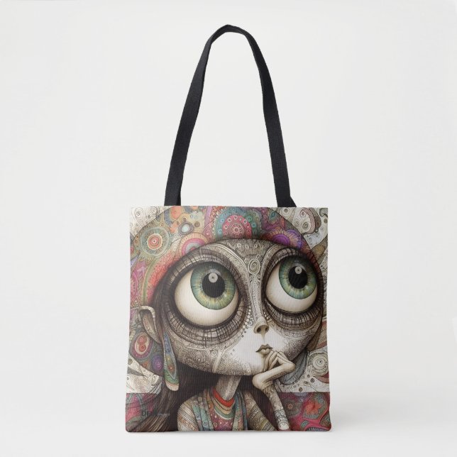 "Dreamy Daze" Tote Bag by DAKimage (Front)