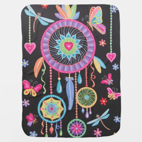 Dreamy Dreamcatcher Baby Blanket