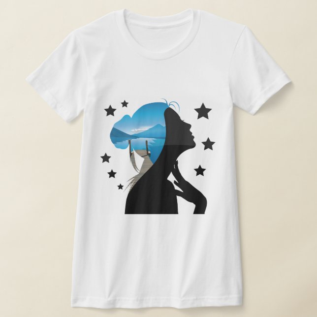 Dreamy face T-Shirt (Laydown)