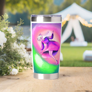 Dreamy Fantasy Princess Illustration Tumbler