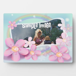 Dreamy Floral Pastel Art Plaque