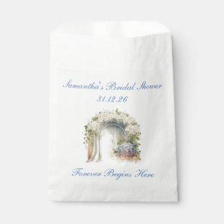Dreamy Floral Wedding Favor Bag