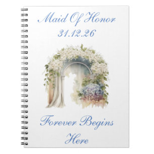 Dreamy Floral Wedding Journal