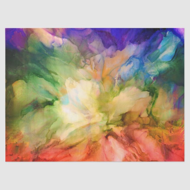 Dreamy Flower Petal Tissue Paper (Front)