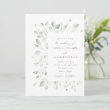 Dreamy Foliage Invitation