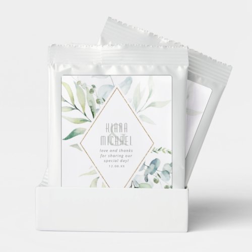 Dreamy Foliage Wedding GreenBlue ID817 Margarita Drink Mix