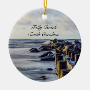 Dreamy Folly Seawall Ornament