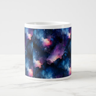 Dreamy Galaxy Night Sky Art Giant Coffee Mug