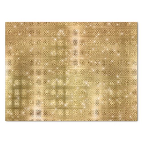 Dreamy Glitzy Gold Sparkle Tissue Paper