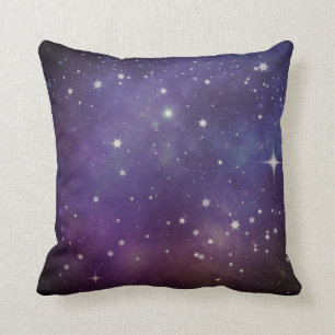 *~* Dreamy Glorious Magical Starry Night Throw Pillow