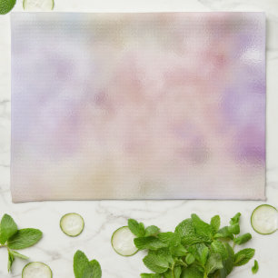 Dreamy Gold Purple Ombre     Kitchen Towel