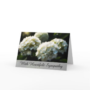 *~* Dreamy Hydrangia TV2 Sympathy Love Light Card