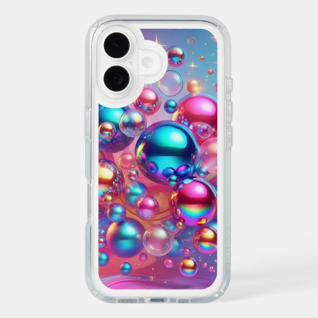 Dreamy Iridescent Bubble Fantasy Speck iPhone Case (Front)