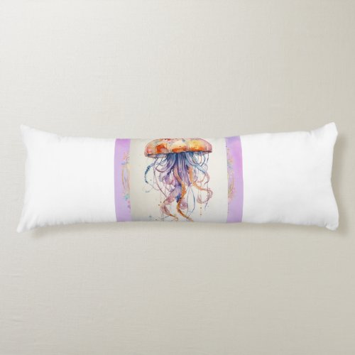 Dreamy Jellyfish Body Pillow Dive into Comfort Body Pillow