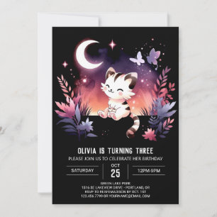Dreamy Kids Tiger Birthday Invitation