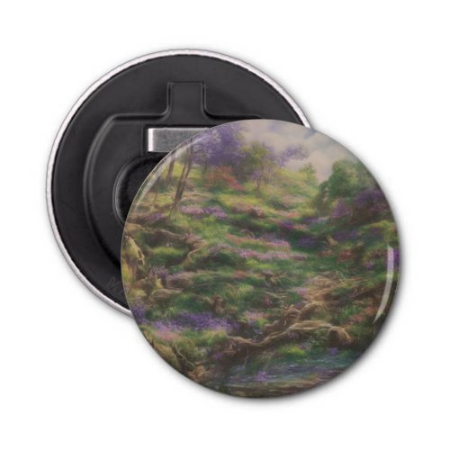 Dreamy Landscape Paint Nature Tree Dreamlike   Bottle Opener