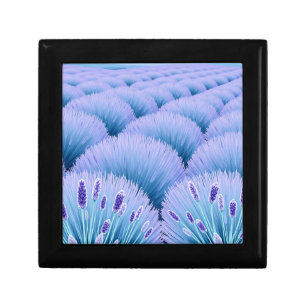 Dreamy Lavender Fields Aesthetic Purple Blue Gift Box