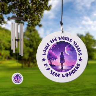 Dreamy Lavender Lo-Fi Retro Purple Night Sky