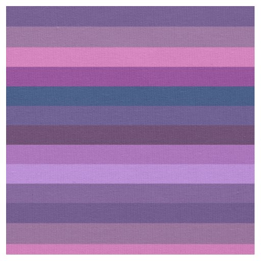 Dreamy Lavender & Plum Moody Stripe Pattern Fabric