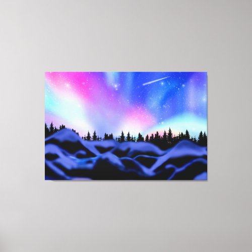Dreamy Lights Canvas Print