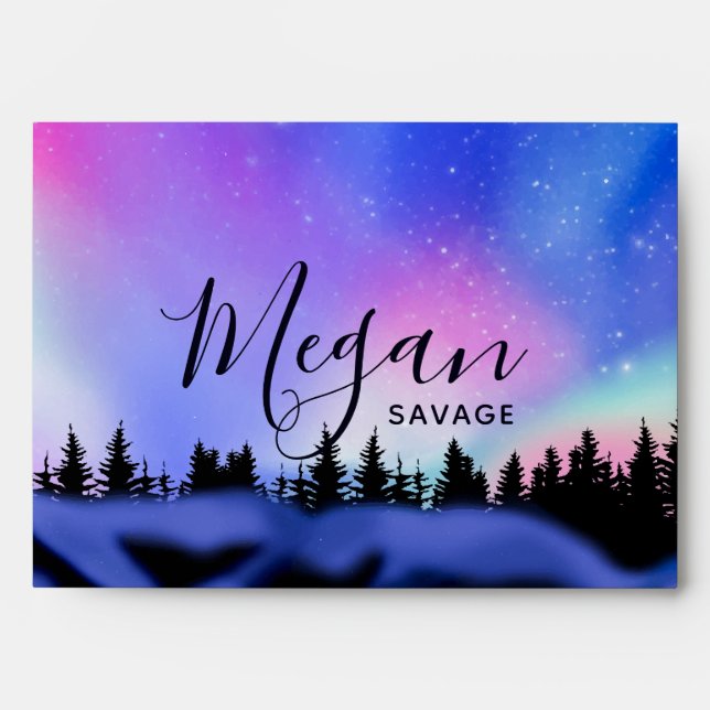 Dreamy Lights Envelope (Front)