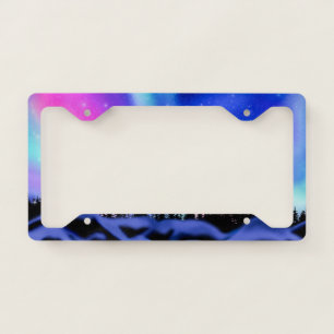 Dreamy Lights License Plate Frame