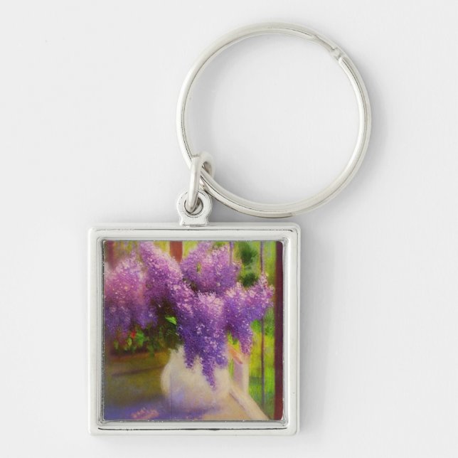 Dreamy Lilac Keychain (Front)