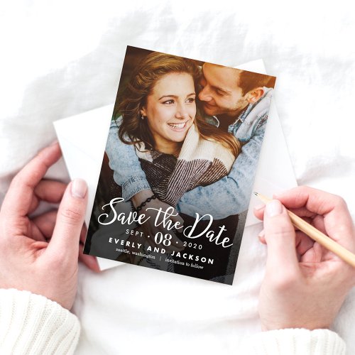 Dreamy Love EDITABLE COLOR Save The Date Cards