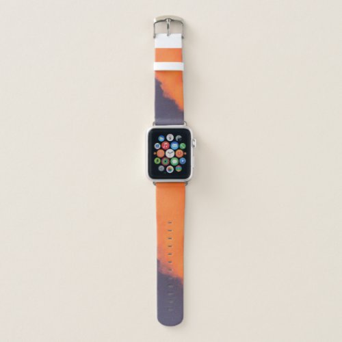 Dreamy magical clouds  in dreamy magical colors apple watch band