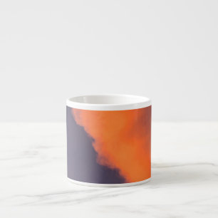 Dreamy, magical clouds in dreamy, magical colors espresso cup