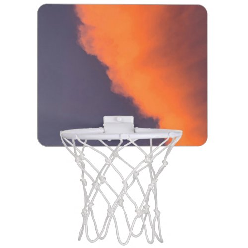 Dreamy magical clouds  in dreamy magical colors mini basketball hoop
