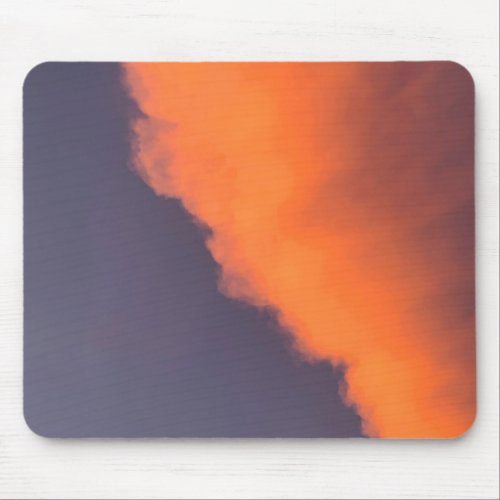 Dreamy magical clouds  in dreamy magical colors mouse pad