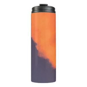 Dreamy, magical clouds in dreamy, magical colors thermal tumbler