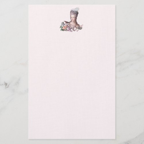 Dreamy Marie Antoinette Personal  Stationery