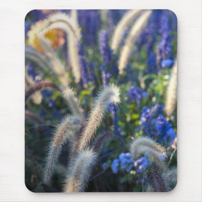 Dreamy Meadow Florals Mouse Pad (Front)