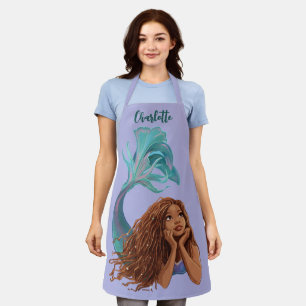 Dreamy Mermaid Ariel Art Apron