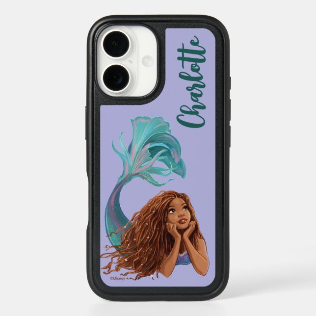 Dreamy Mermaid Ariel Art Otterbox iPhone Case (Back)