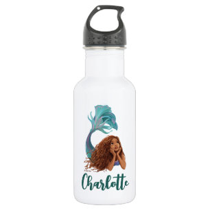 Dreamy Mermaid Ariel Art Stainless Steel Water Bottle