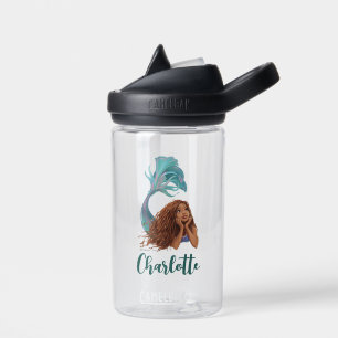 Dreamy Mermaid Ariel Art Water Bottle